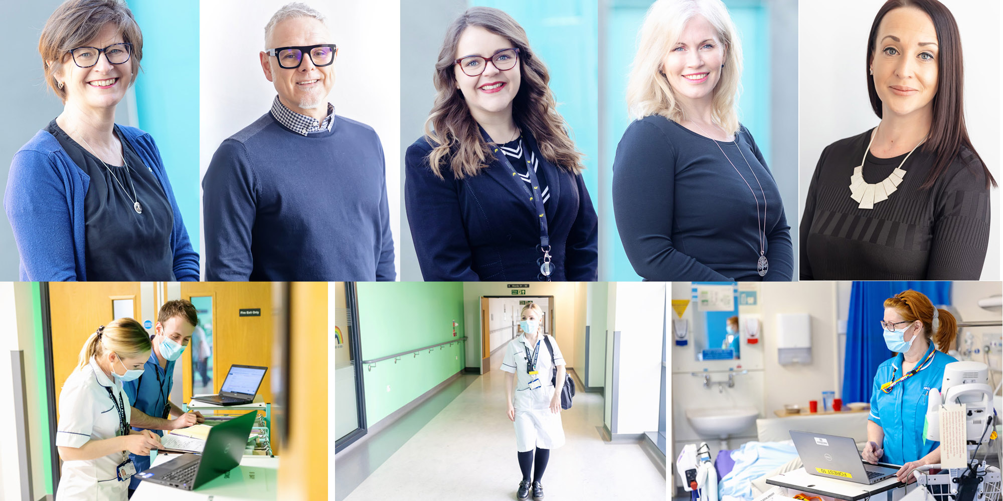 headshots and commercial photography for NHS project captured by Spotlight Lane