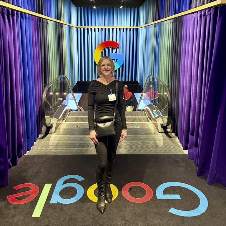 Spotlight Lane SEO consultant Alison Edwards from Nottingham UK at Google's Headquarters in Zurich for Google Search Central Live event