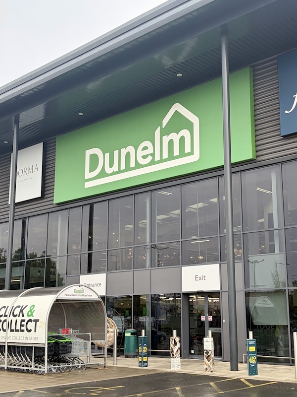 Dunelm graphic representing google's misunderstanding of Spotlight Lane in Nottingham on launch